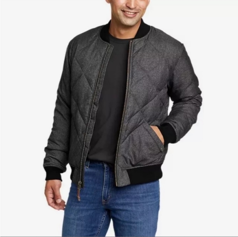 Eddie Bauer 1936 Skyliner Quilted Down Jacket M